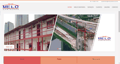 Desktop Screenshot of melocanteiros.com.br
